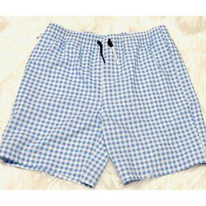 NWOT Southern Tide Swim Trunk Shorts Boys Size XL 16 Baldwin Gingham Plaid Check